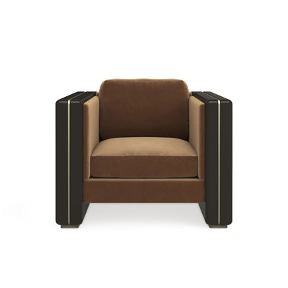 Caracole - Gelee Chair in Chocolate Truffle - UPH-024-233-A