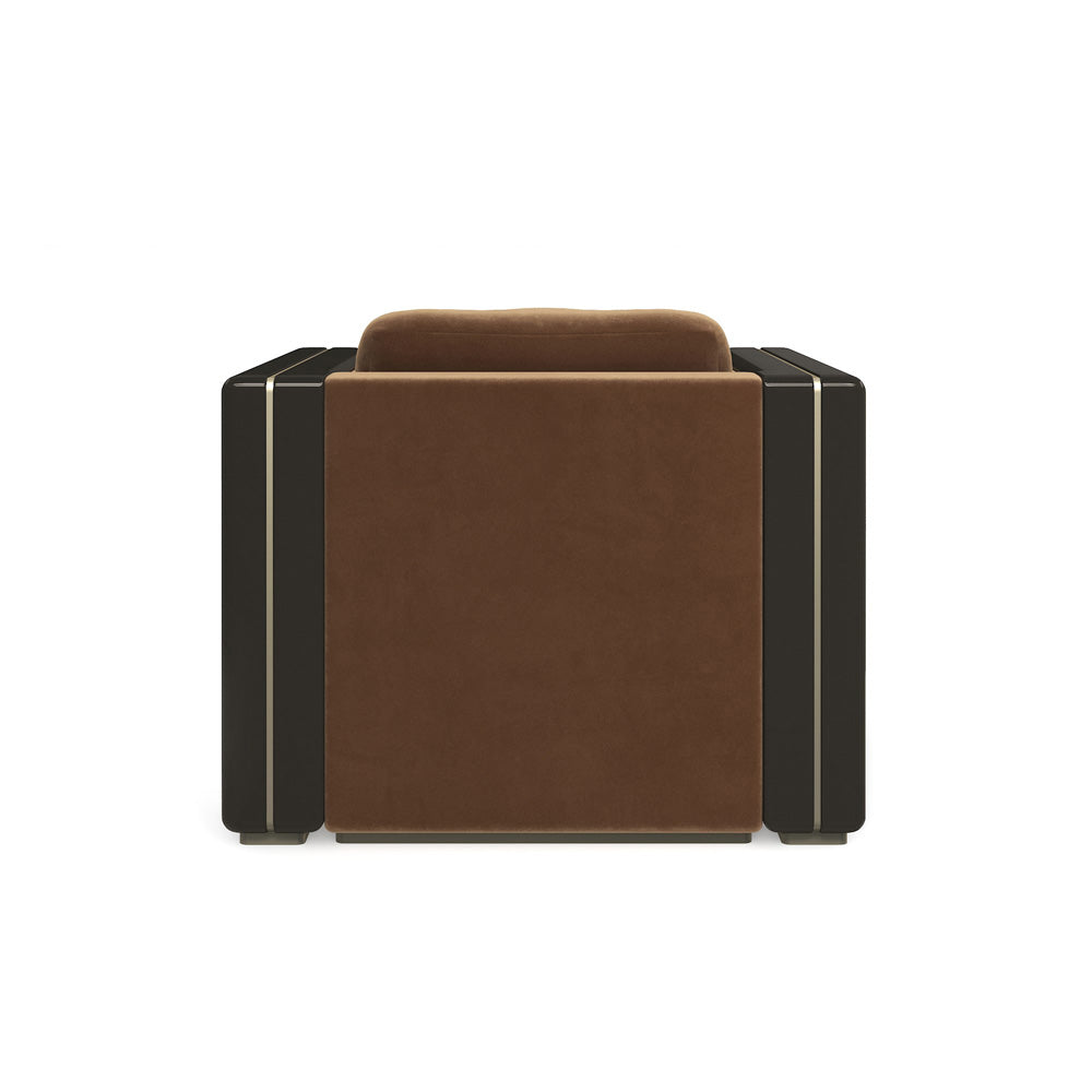 Caracole - Gelee Chair in Chocolate Truffle - UPH-024-233-A