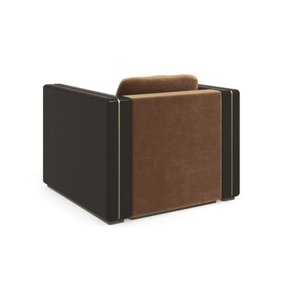 Caracole - Gelee Chair in Chocolate Truffle - UPH-024-233-A
