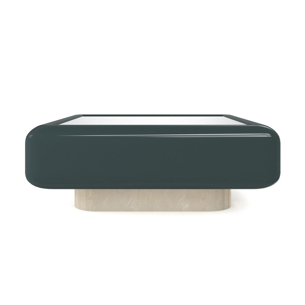 Caracole - Gelee Cocktail Table in Apatite Gloss - CLA-024-403