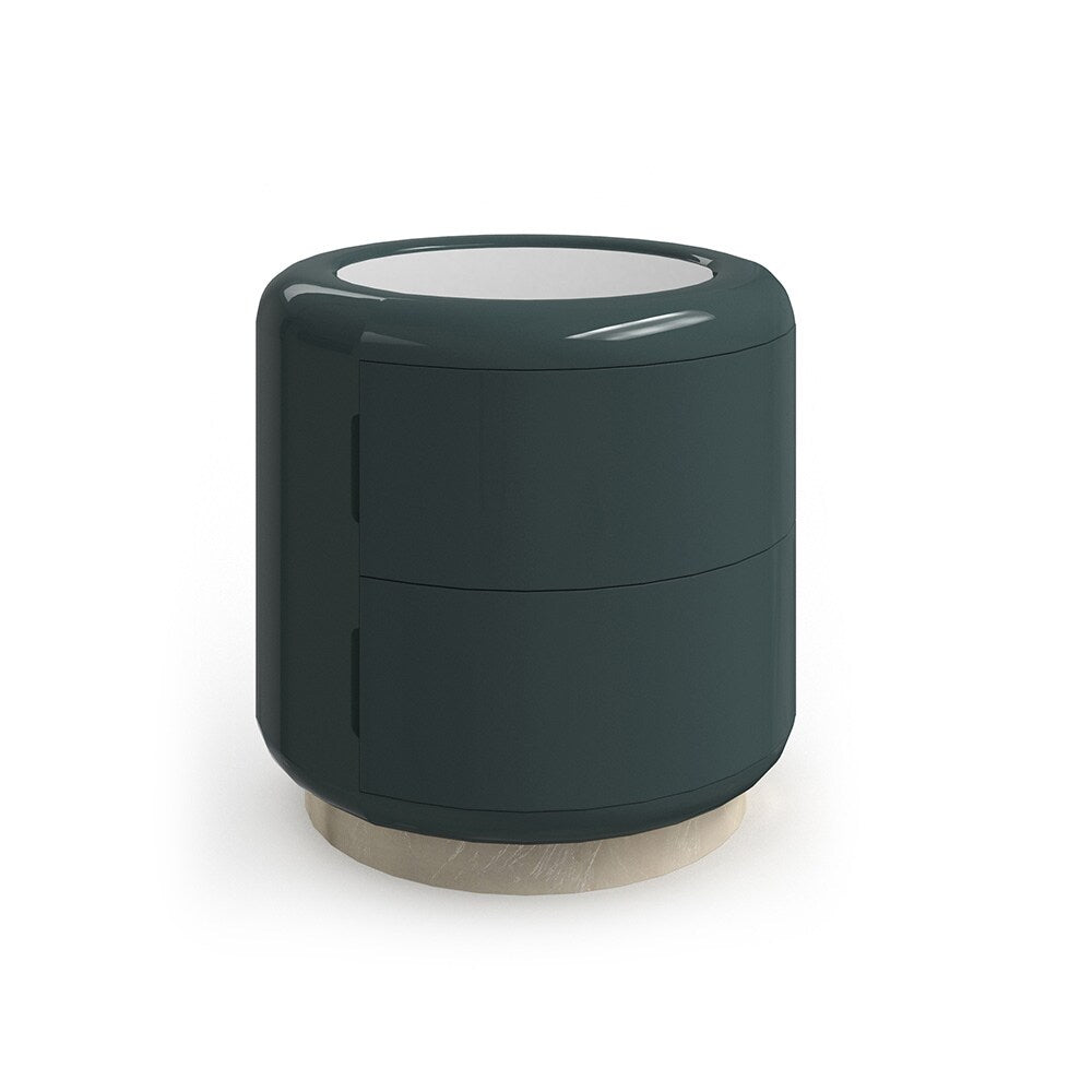 Caracole - Gelee Round Accent Table  in Apatite Gloss - CLA-024-423 veiw 1