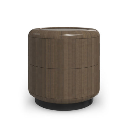 Caracole - Gelee Round Accent Table in Caramello Gloss - CLA-024-424