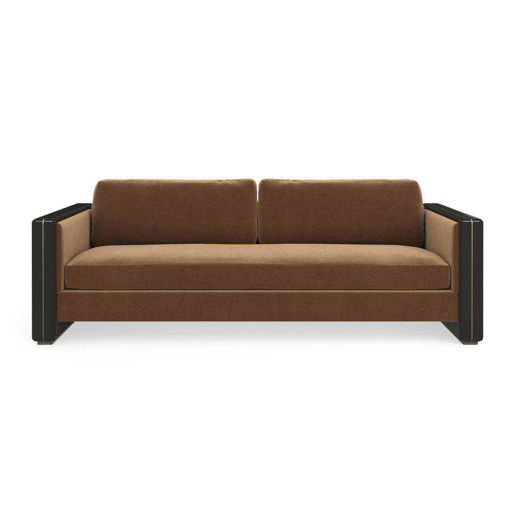 Caracole - Gelee Sofa in Chocolate Truffle - UPH-024-212-A