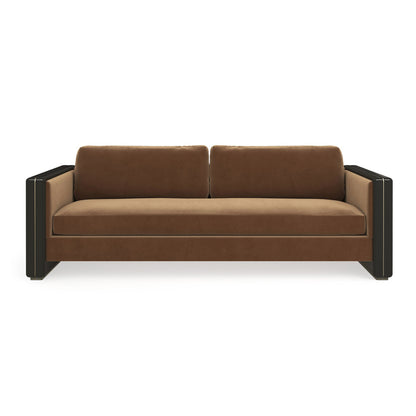 Caracole - Gelee Sofa in Chocolate Truffle - UPH-024-212-A