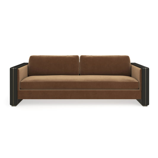 Caracole - Gelee Sofa in Chocolate Truffle - UPH-024-212-A