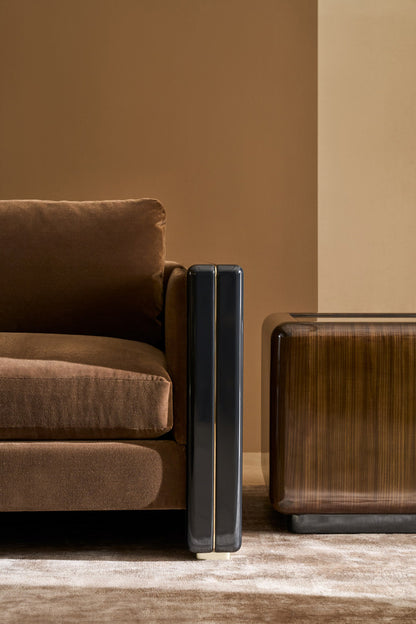 Caracole - Gelee Sofa in Chocolate Truffle - UPH-024-212-A
