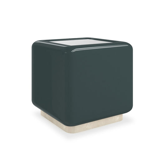Caracole - Gelee Square Accent Table  in Apatite Gloss - CLA-024-421 veiw 1