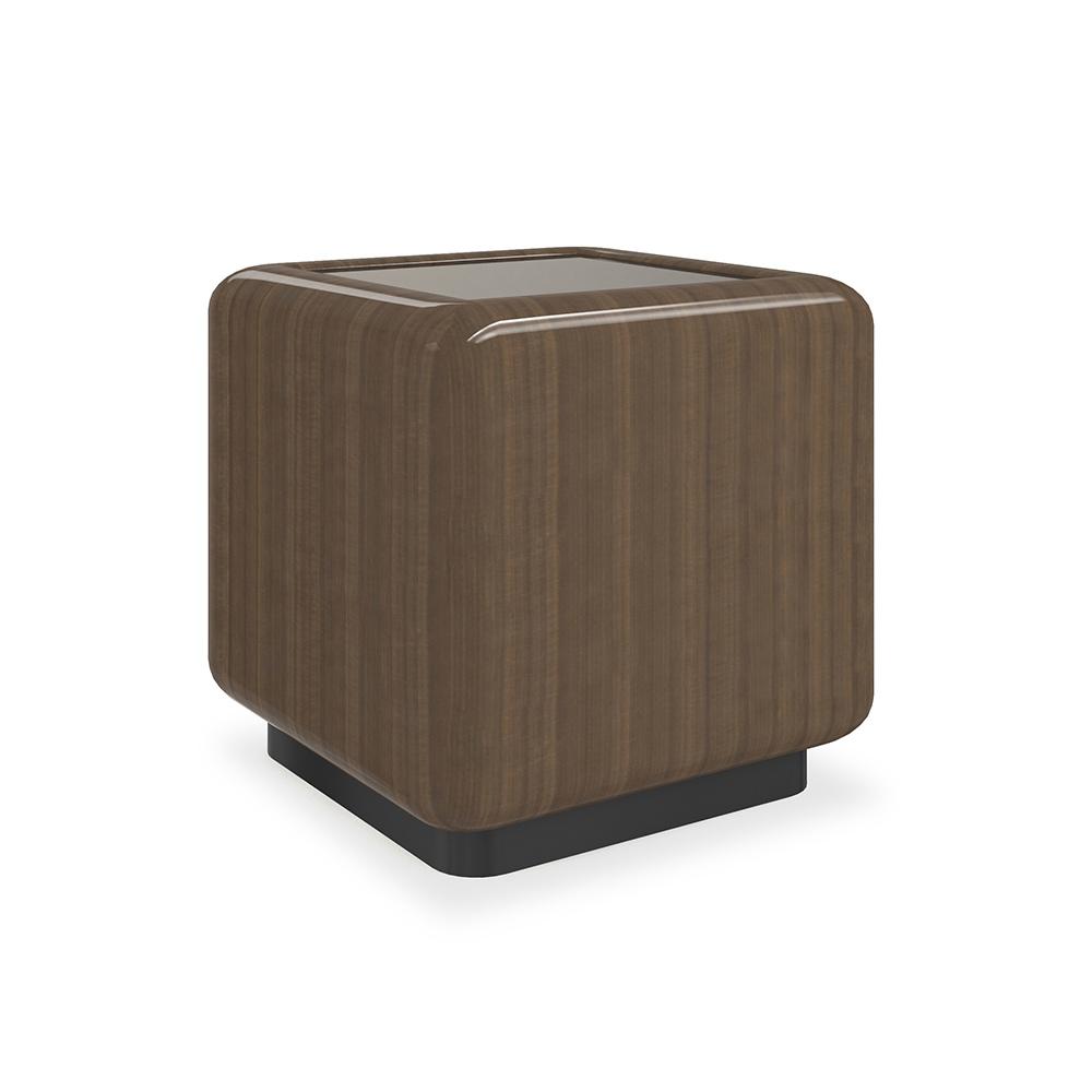 Caracole - Gelee Square Accent Table  in Caramello Gloss - CLA-024-422 veiw 1