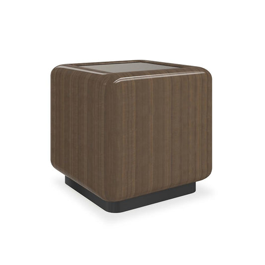 Caracole - Gelee Square Accent Table  in Caramello Gloss - CLA-024-422 veiw 1