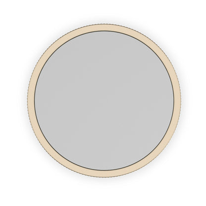Caracole - Love Round End Table in Oracle-Whisper of Gold - CLA-024-417