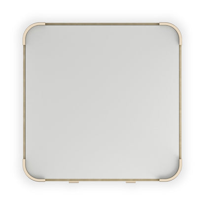 Caracole - Love Square Cocktail Table in Oracle-Whisper of Gold - CLA-024-4015