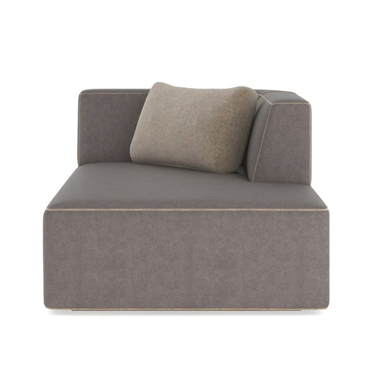 Caracole - Marbella Raf Chaise in Gray - M150-023-RH1-A