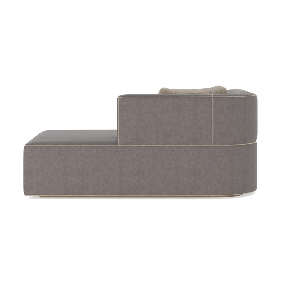 Caracole - Marbella Raf Chaise in Gray - M150-023-RH1-A