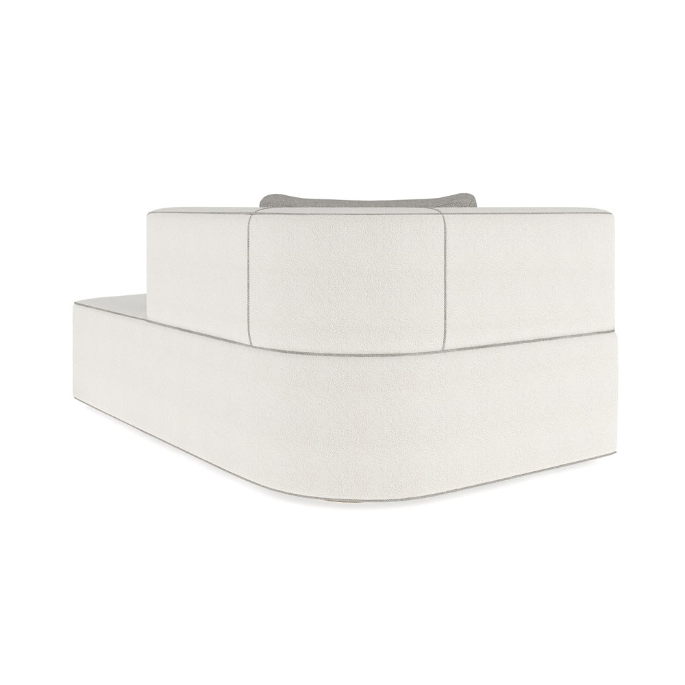 Caracole - Marbella Raf Chaise in White - M150-023-RH1-B