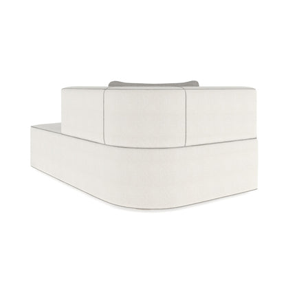 Caracole - Marbella Raf Chaise in White - M150-023-RH1-B