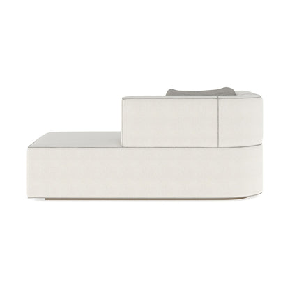 Caracole - Marbella Raf Chaise in White - M150-023-RH1-B