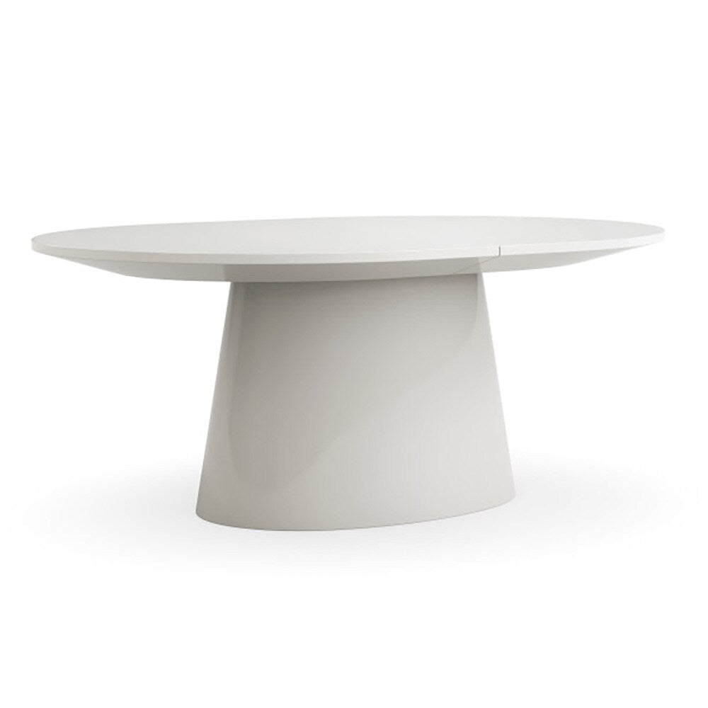 Caracole - Paragon Dining Table  in Blanc Gloss - CLA-024-202 veiw 1