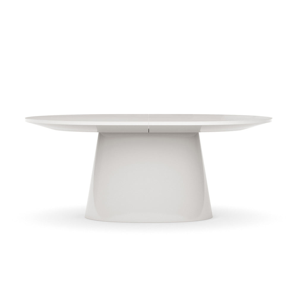 Caracole - Paragon Dining Table in Blanc Gloss - CLA-024-202