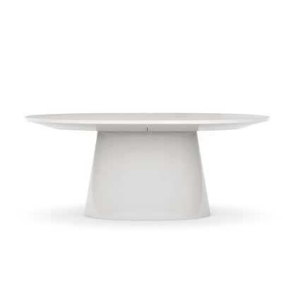 Caracole - Paragon Dining Table in Blanc Gloss - CLA-024-202