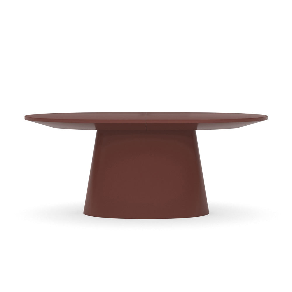 Caracole - Paragon Dining Table in Rouge Red Gloss - CLA-024-207
