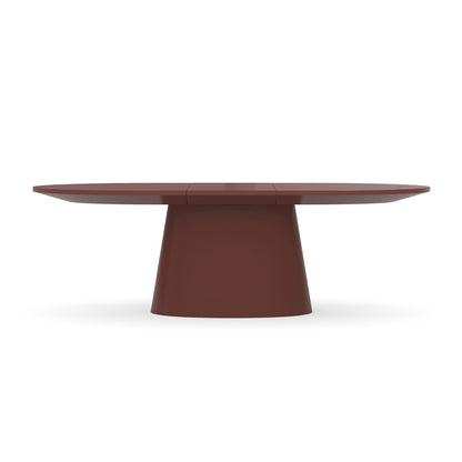 Caracole - Paragon Dining Table in Rouge Red Gloss - CLA-024-207