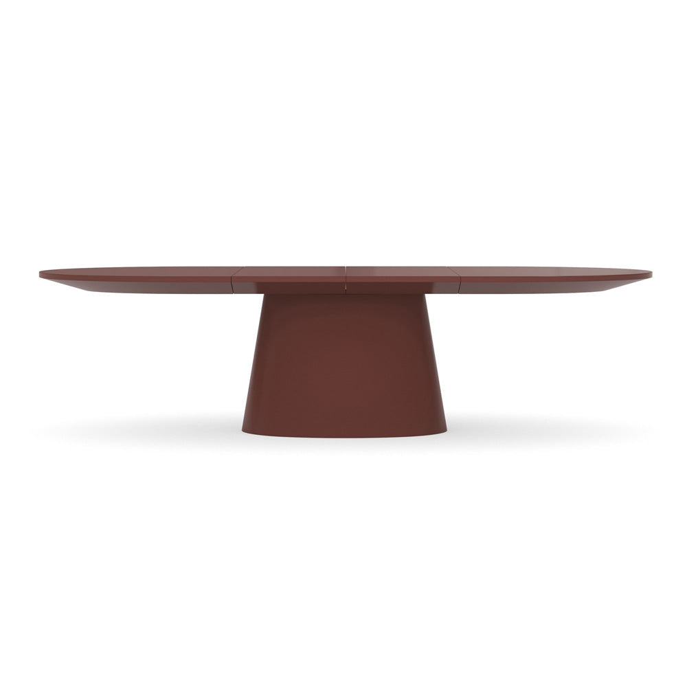 Caracole - Paragon Dining Table in Rouge Red Gloss - CLA-024-207