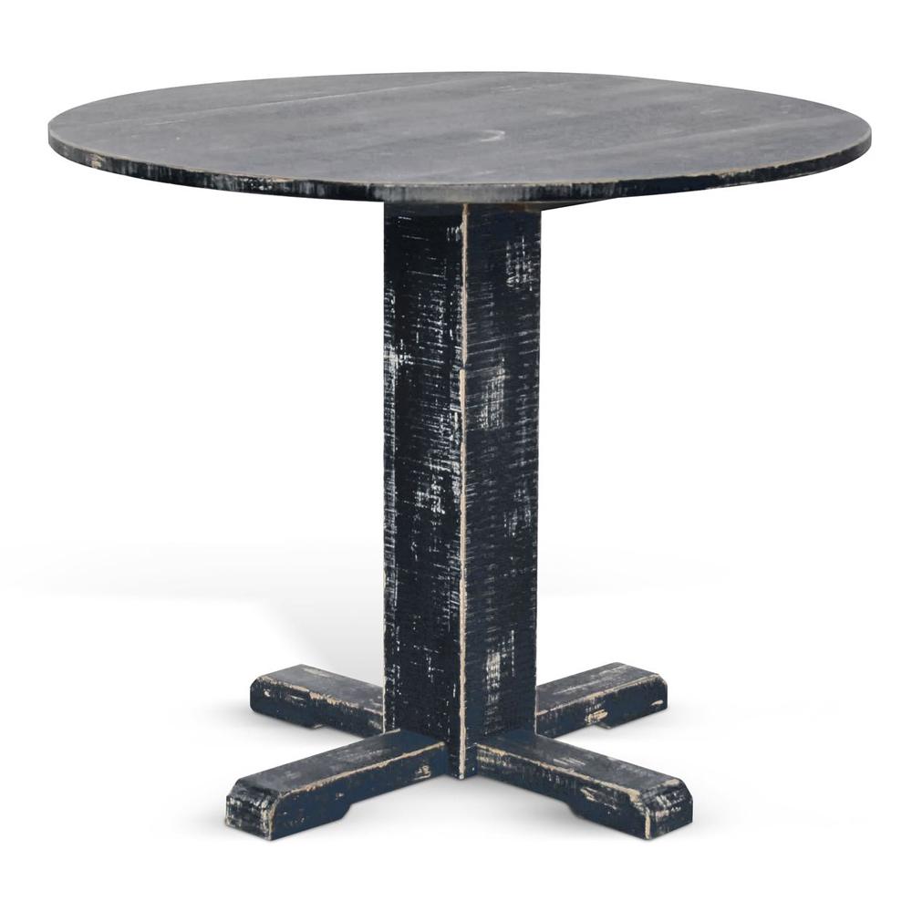 Sunny Designs - Black Sand Drop Leaf Table - 1001BS veiw 1