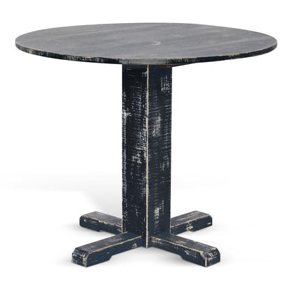 Sunny Designs - Black Sand Drop Leaf Table - 1001BS veiw 1