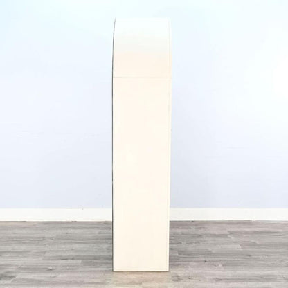 Sunny Designs - Logan Arched Bookcase - White - 2150MO veiw 3