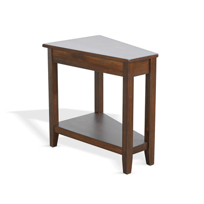 Sunny Designs - Chair Side Table - Dark Brown - 2226CB veiw 1
