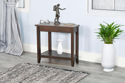 Sunny Designs - Chair Side Table - Dark Brown - 2226CB veiw 2
