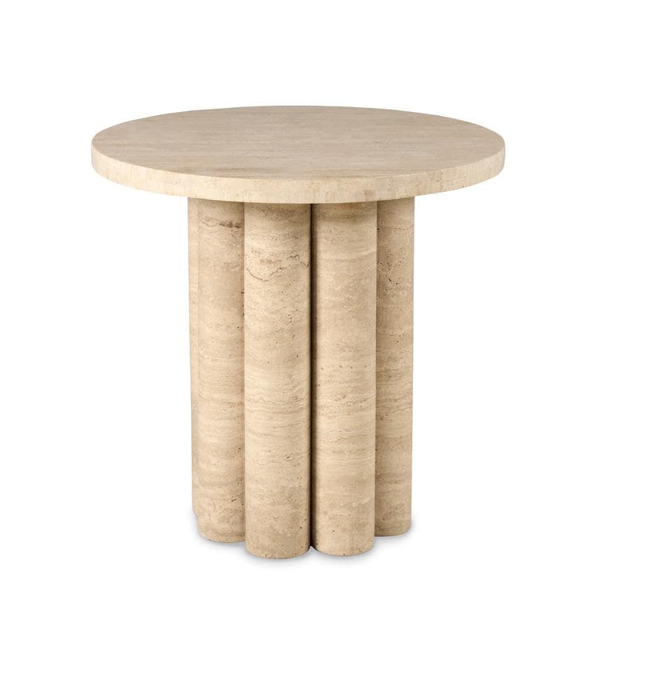Century Furniture - Grand Tour Furniture Tivoli Accent Table in Travertine - SF6252 veiw 1