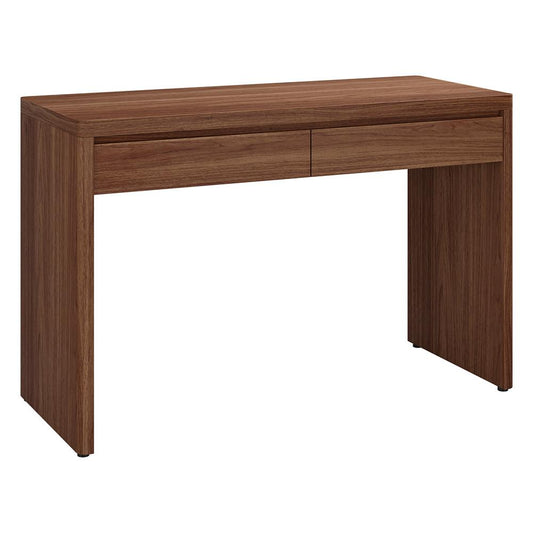 Hudson & Canal - Ashcroft 48 Wide Rectangular Desk in Satin Walnut - OF2355 veiw 1