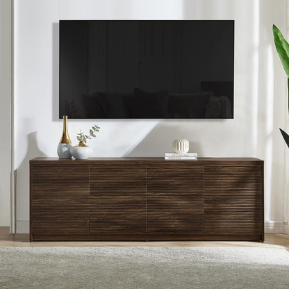 Hudson & Canal - Desmond Rectangular TV Stand for TVs up to 78in in Dark Oak - TV2298 veiw 4