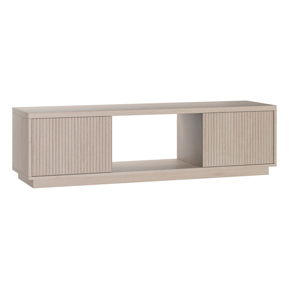 Hudson & Canal - Dorian Rectangular TV Stand for TVs up to 65in in Alder White - TV2306 veiw 1
