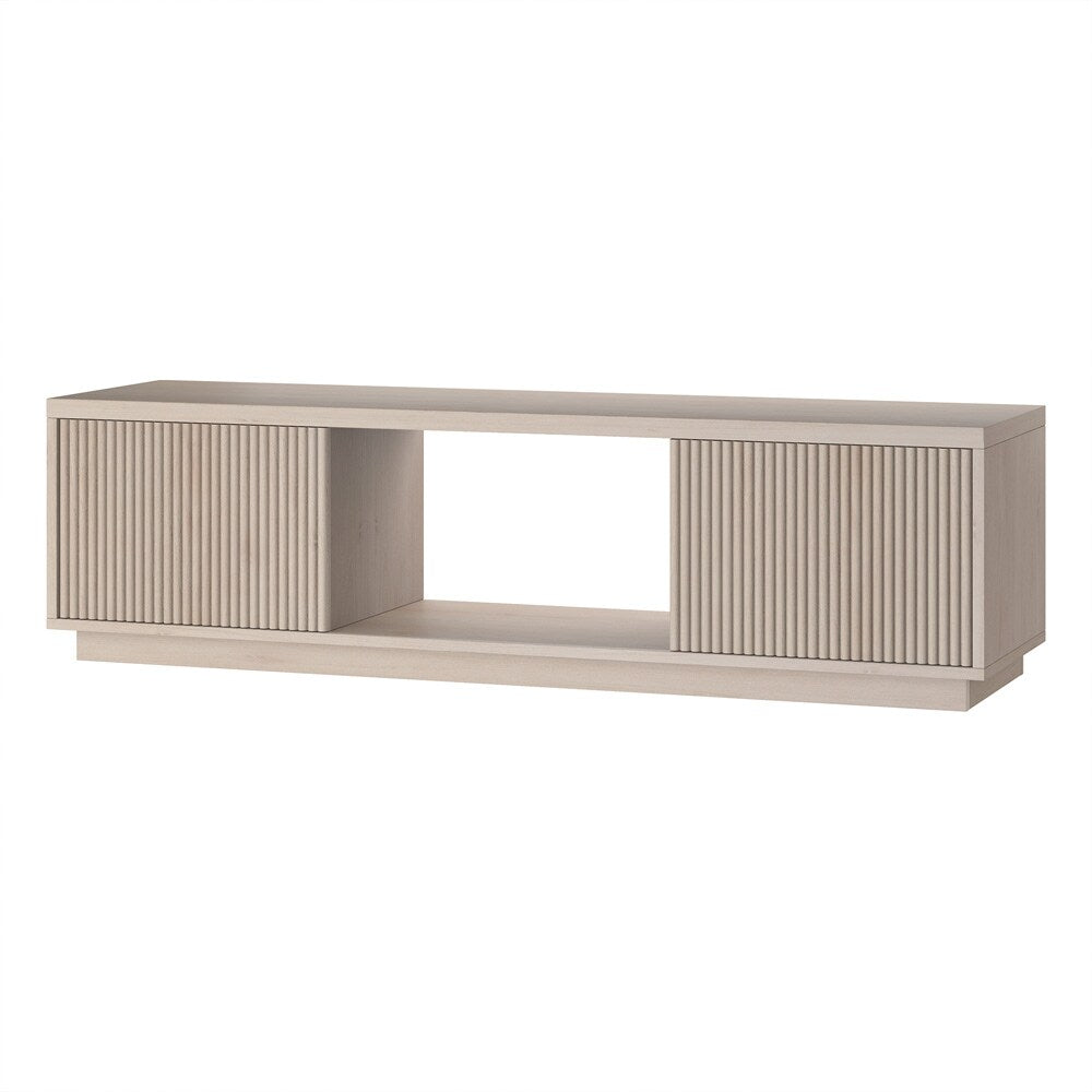 Hudson & Canal - Dorian Rectangular TV Stand for TVs up to 65in in Alder White - TV2306 veiw 3