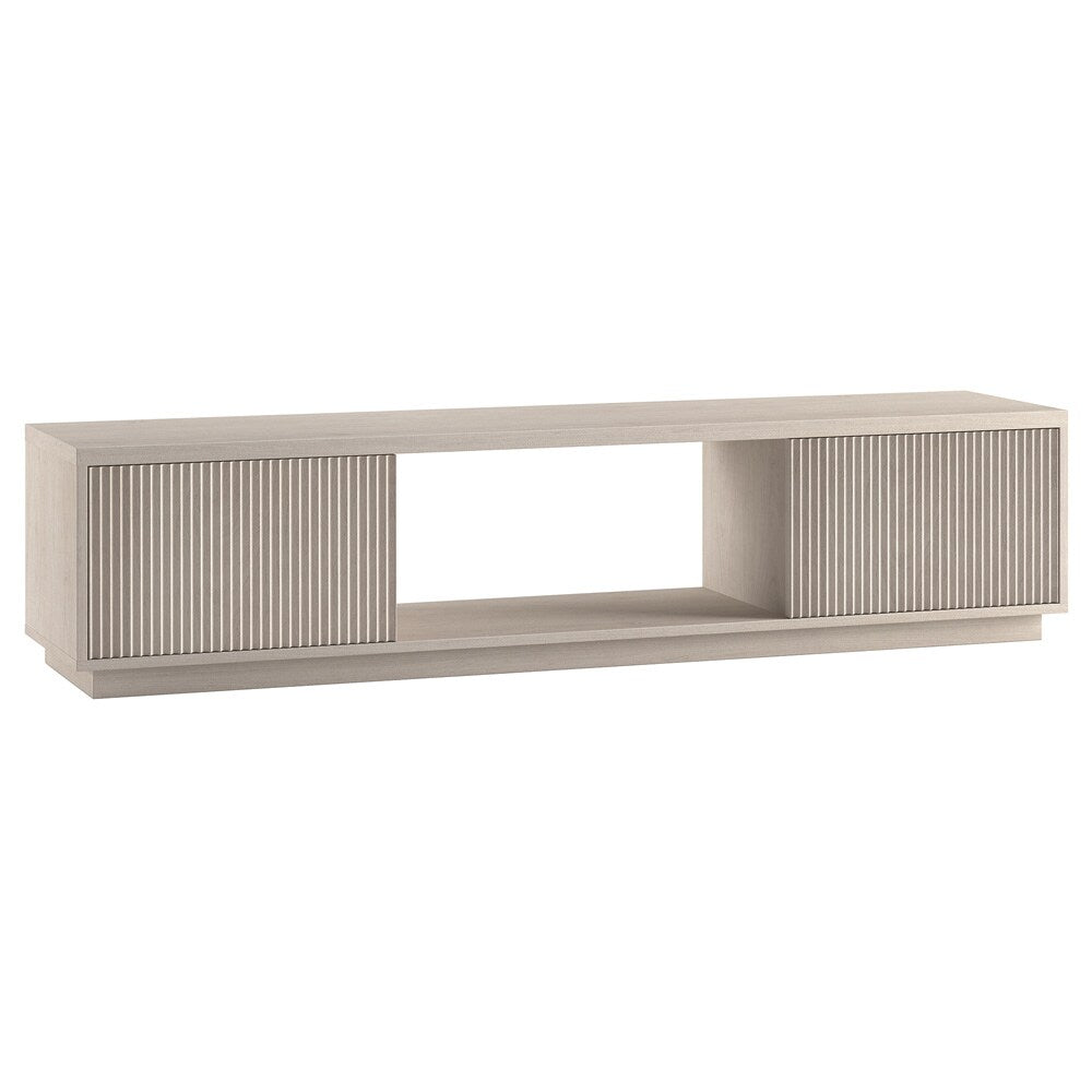 Hudson & Canal - Dorian Rectangular TV Stand for TVs up to 78in in Alder White - TV2295 veiw 1