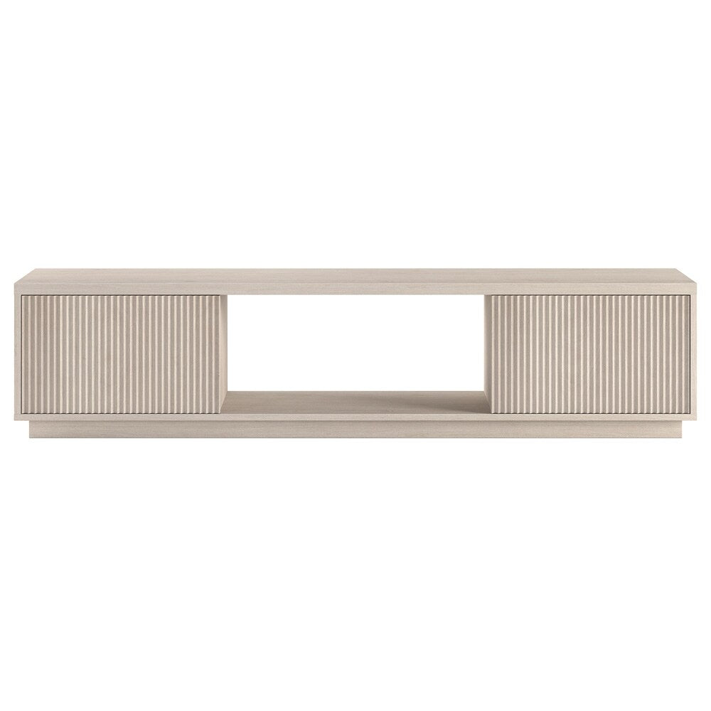 Hudson & Canal - Dorian Rectangular TV Stand for TVs up to 78in in Alder White - TV2295 veiw 2