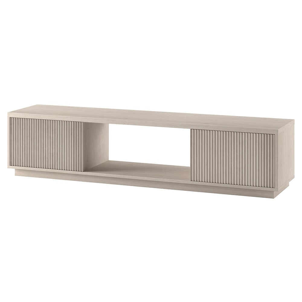 Hudson & Canal - Dorian Rectangular TV Stand for TVs up to 78in in Alder White - TV2295 veiw 3