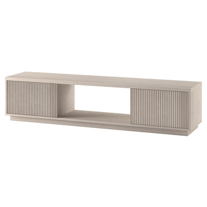 Hudson & Canal - Dorian Rectangular TV Stand for TVs up to 78in in Alder White - TV2295 veiw 3