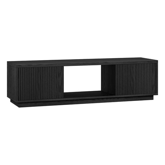 Hudson & Canal - Dorian Rectangular TV Stand for TVs up to 65in in Black Grain - TV2305 veiw 1