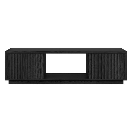 Hudson & Canal - Dorian Rectangular TV Stand for TVs up to 65in in Black Grain - TV2305 veiw 2