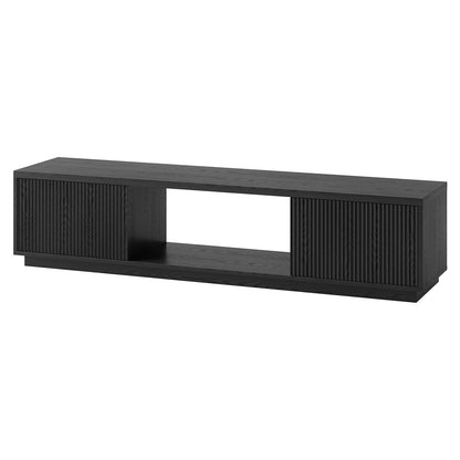 Hudson & Canal - Dorian Rectangular TV Stand for TVs up to 78in in Black Grain - TV2294 veiw 3