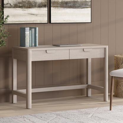 Hudson & Canal - Fern 48in Wide Rectangular Desk in Alder White - OF2373 veiw 4