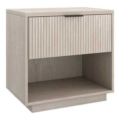 Hudson & Canal - Karten 24in Wide Rectangular Nightstand in Alder White - NS2291 veiw 1