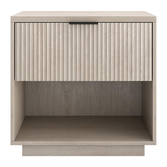 Hudson & Canal - Karten 24in Wide Rectangular Nightstand in Alder White - NS2291 veiw 2