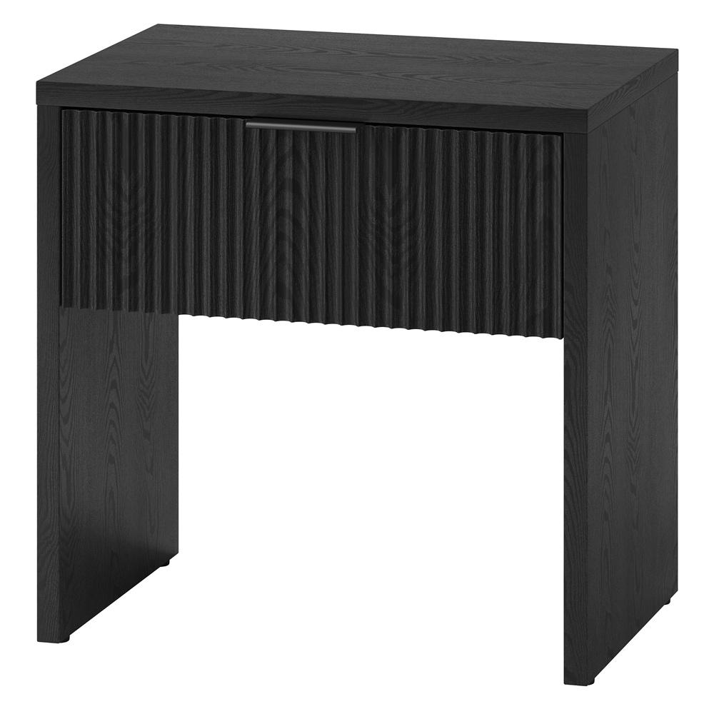 Hudson & Canal - Kenslow 24in Wide Rectangular Nightstand in Black Grain - NS2292 veiw 3