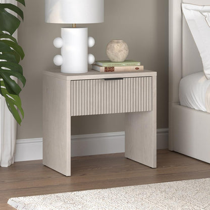 Hudson & Canal - Kenslow 24in Wide Rectangular Nightstand in Alder White - NS2293 veiw 4