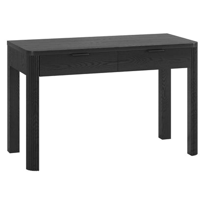 Hudson & Canal - Lonsdale 48 Wide Rectangular Desk in Black Grain - OF2356 veiw 1