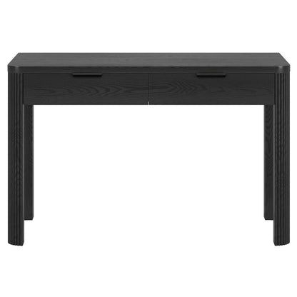 Hudson & Canal - Lonsdale 48 Wide Rectangular Desk in Black Grain - OF2356 veiw 2